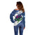 Custom Scotland Rugby Off Shoulder Sweater 2024 Go Champions Scottish Thistles - Wonder Print Shop