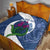 Custom Scotland Rugby Quilt 2024 Go Champions Scottish Thistles