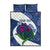 Custom Scotland Rugby Quilt Bed Set 2024 Go Champions Scottish Thistles