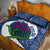 Custom Scotland Rugby Quilt Bed Set 2024 Go Champions Scottish Thistles