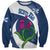 Custom Scotland Rugby Sweatshirt 2024 Go Champions Scottish Thistles