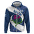 Custom Scotland Rugby Zip Hoodie 2024 Go Champions Scottish Thistles