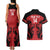 Custom Kenya Rugby Couples Matching Tank Maxi Dress and Hawaiian Shirt 2024 Go Champions Simbas - Red