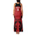 Custom Kenya Rugby Family Matching Tank Maxi Dress and Hawaiian Shirt 2024 Go Champions Simbas - Red