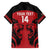 Custom Kenya Rugby Hawaiian Shirt 2024 Go Champions Simbas - Red