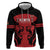 Custom Kenya Rugby Hoodie 2024 Go Champions Simbas - Red