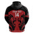 Custom Kenya Rugby Hoodie 2024 Go Champions Simbas - Red