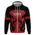 Custom Kenya Rugby Hoodie 2024 Go Champions Simbas - Red