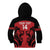 Custom Kenya Rugby Kid Hoodie 2024 Go Champions Simbas - Red