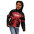 Custom Kenya Rugby Kid Hoodie 2024 Go Champions Simbas - Red