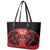 Custom Kenya Rugby Leather Tote Bag 2024 Go Champions Simbas - Red