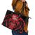 Custom Kenya Rugby Leather Tote Bag 2024 Go Champions Simbas - Red