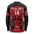 Custom Kenya Rugby Long Sleeve Shirt 2024 Go Champions Simbas - Red