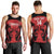 Custom Kenya Rugby Men Tank Top 2024 Go Champions Simbas - Red