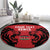 Custom Kenya Rugby Round Carpet 2024 Go Champions Simbas - Red