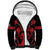 Custom Kenya Rugby Sherpa Hoodie 2024 Go Champions Simbas - Red