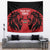 Custom Kenya Rugby Tapestry 2024 Go Champions Simbas - Red