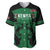 Custom Kenya Rugby Baseball Jersey 2024 Go Champions Simbas - Green