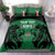 Custom Kenya Rugby Bedding Set 2024 Go Champions Simbas - Green