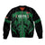 Custom Kenya Rugby Bomber Jacket 2024 Go Champions Simbas - Green