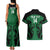 Custom Kenya Rugby Couples Matching Tank Maxi Dress and Hawaiian Shirt 2024 Go Champions Simbas - Green