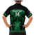 Custom Kenya Rugby Family Matching Mermaid Dress and Hawaiian Shirt 2024 Go Champions Simbas - Green