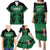 Custom Kenya Rugby Family Matching Puletasi and Hawaiian Shirt 2024 Go Champions Simbas - Green