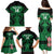 Custom Kenya Rugby Family Matching Puletasi and Hawaiian Shirt 2024 Go Champions Simbas - Green