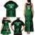 Custom Kenya Rugby Family Matching Tank Maxi Dress and Hawaiian Shirt 2024 Go Champions Simbas - Green