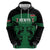 Custom Kenya Rugby Hoodie 2024 Go Champions Simbas - Green