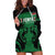 Custom Kenya Rugby Hoodie Dress 2024 Go Champions Simbas - Green