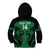 Custom Kenya Rugby Kid Hoodie 2024 Go Champions Simbas - Green