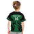 Custom Kenya Rugby Kid T Shirt 2024 Go Champions Simbas - Green