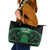 Custom Kenya Rugby Leather Tote Bag 2024 Go Champions Simbas - Green