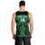 Custom Kenya Rugby Men Tank Top 2024 Go Champions Simbas - Green