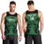 Custom Kenya Rugby Men Tank Top 2024 Go Champions Simbas - Green