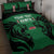 Custom Kenya Rugby Quilt Bed Set 2024 Go Champions Simbas - Green