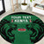 Custom Kenya Rugby Round Carpet 2024 Go Champions Simbas - Green