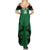 Custom Kenya Rugby Summer Maxi Dress 2024 Go Champions Simbas - Green