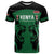 Custom Kenya Rugby T Shirt 2024 Go Champions Simbas - Green