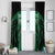 Custom Kenya Rugby Window Curtain 2024 Go Champions Simbas - Green