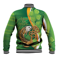 Salmon of Knowledge Ireland Baseball Jacket Celtic Mythology An Bradan Feasa