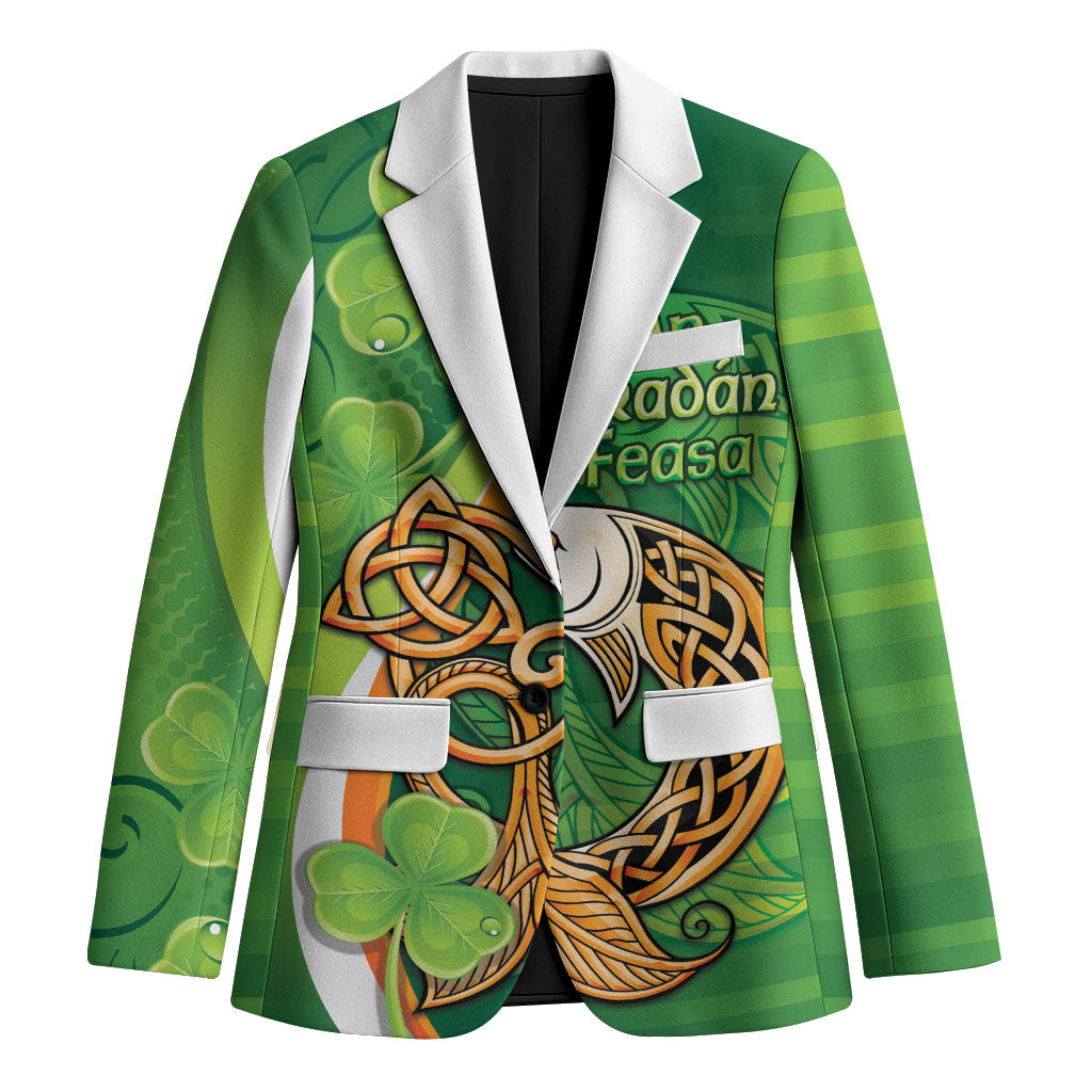 Salmon of Knowledge Ireland Blazer Celtic Mythology An Bradan Feasa