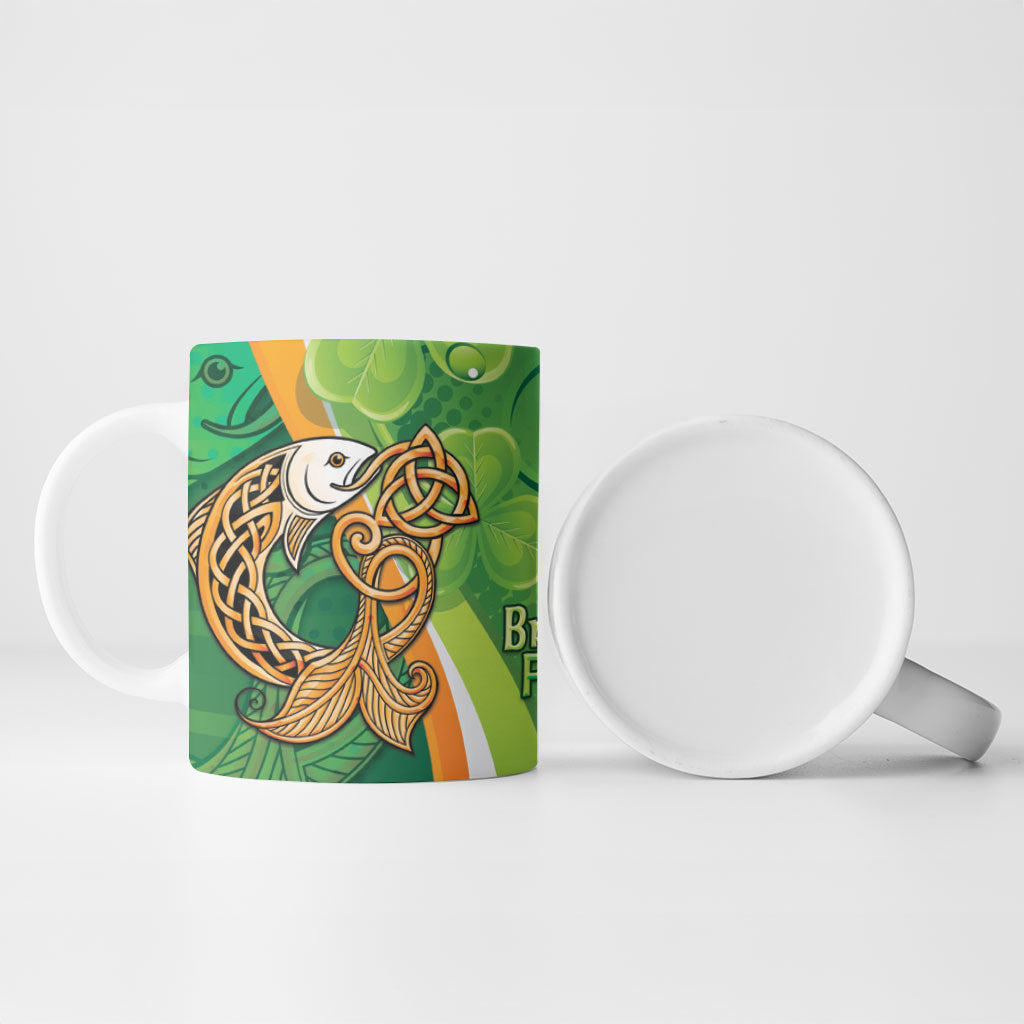 Salmon of Knowledge Ireland Ceramic Mug Celtic Mythology An Bradan Feasa