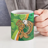 Salmon of Knowledge Ireland Ceramic Mug Celtic Mythology An Bradan Feasa