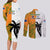 Fiji And Australia Rugby Couples Matching Long Sleeve Bodycon Dress and Long Sleeve Button Shirts 2023 World Cup Aboriginal Mix Tapa Pattern - Wonder Print Shop