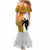 Fiji And Australia Rugby Mermaid Dress 2023 World Cup Aboriginal Mix Tapa Pattern - Wonder Print Shop