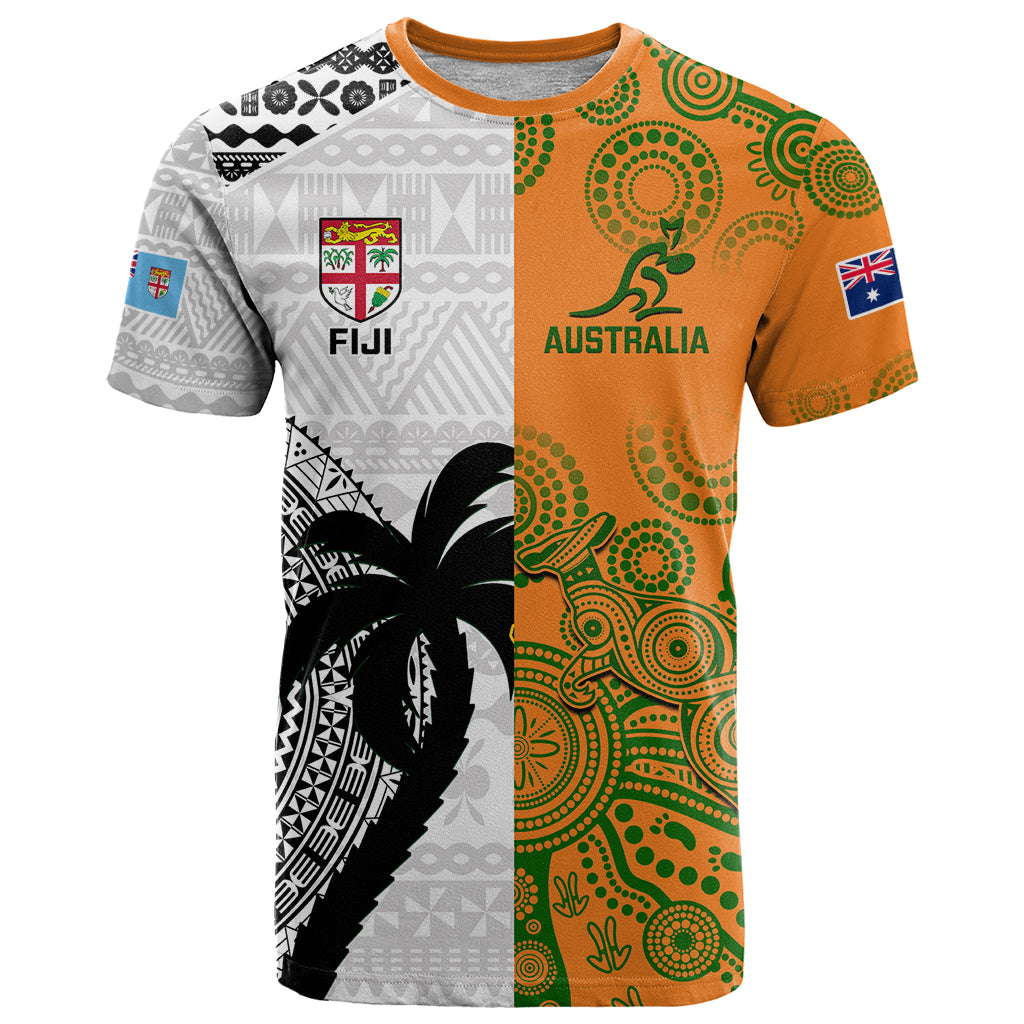 custom-fiji-and-australia-rugby-t-shirt-2023-world-cup-aboriginal-mix-tapa-pattern