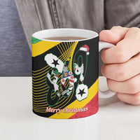 St Kitts and Nevis Christmas Ceramic Mug 869 Proud With Map - Wonder Print Shop