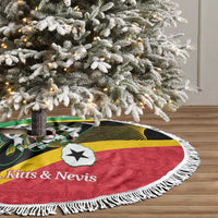 St Kitts and Nevis Christmas Tree Skirt 869 Proud With Map - Wonder Print Shop